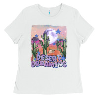 White desert dreaming Ladies Tee - MaliasSmallBusiness