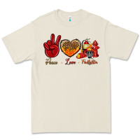 Bone peace love firefighter Premium Tee - NancyCooperArtShop