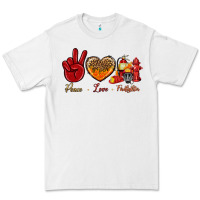 White peace love firefighter Premium Tee - NancyCooperArtShop