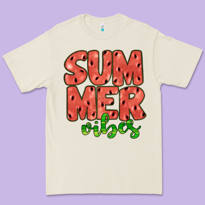 Summer Vibes Premium Tee Designed By Jahusdesignshop