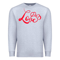 Heather Grey Minnie Mouse Premium Sweatshirt - CowhideDigitalArt