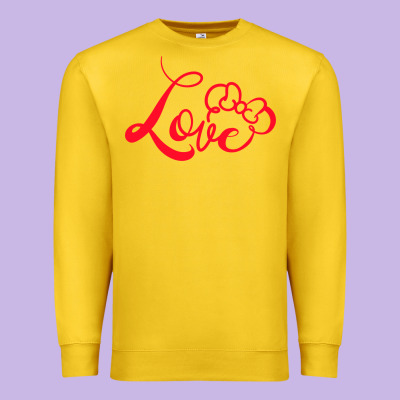 Minnie Mouse Premium Sweatshirt Designed By Cowhidedigitalart