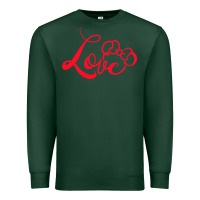 Sports Green Minnie Mouse Premium Sweatshirt - CowhideDigitalArt