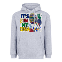 Heather Grey it's in my dna tumbler Heavyweight Hoodie - BundleAndBundleShop