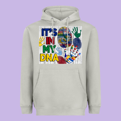 It's In My Dna Tumbler Heavyweight Hoodie Designed By Bundleandbundleshop