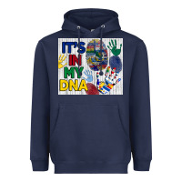 Navy it's in my dna tumbler Heavyweight Hoodie - BundleAndBundleShop