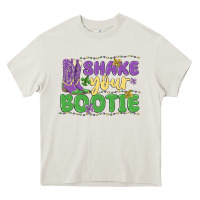 Cream shake your bootie Heavy Core Tee - MaliasSmallBusiness