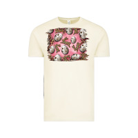 Vintage Arctic Easter Quail Eggs And Leopard Bunny Vintage Tee - RanaPortraitStore