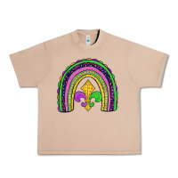 Burro mardi gras fleur de lis rainbow Urban Heavy Tee - JahusDesignShop
