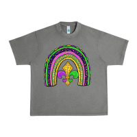 Tornado mardi gras fleur de lis rainbow Urban Heavy Tee - JahusDesignShop