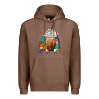 Chestnut Dentist Frappe Coffee Premium Hoodie - FaDigitalArtStudio