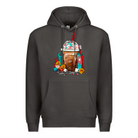Smoke Dentist Frappe Coffee Premium Hoodie - FaDigitalArtStudio