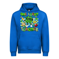 Cobalt one lucky teacher Urban Hoodie - Artiststas