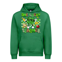 Emerald one lucky teacher Urban Hoodie - Artiststas