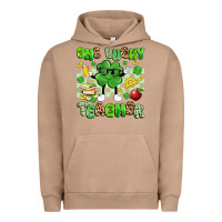 Pigment Burro one lucky teacher Urban Hoodie - Artiststas
