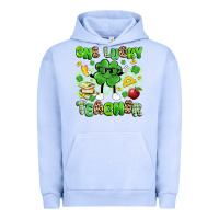 Pigment Grape Ice one lucky teacher Urban Hoodie - Artiststas