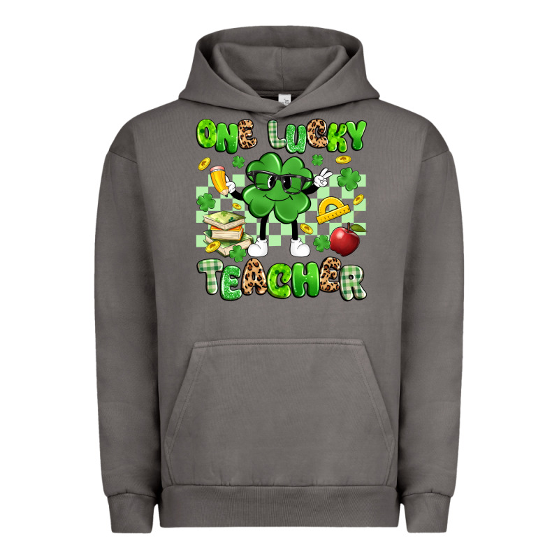 One Lucky Teacher Urban Hoodie by Artiststas | Teevron