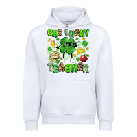 White one lucky teacher Urban Hoodie - Artiststas