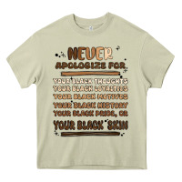 Mossy never apologize Heavy Core Tee - MaliasSmallBusiness