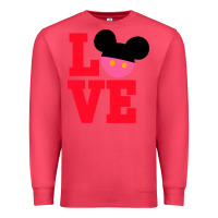 Cardinal Minnie Mouse Premium Sweatshirt - CowhideDigitalArt