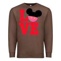 Chestnut Minnie Mouse Premium Sweatshirt - CowhideDigitalArt