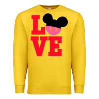 Lemon Minnie Mouse Premium Sweatshirt - CowhideDigitalArt