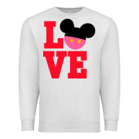 Oatmeal Heather Minnie Mouse Premium Sweatshirt - CowhideDigitalArt