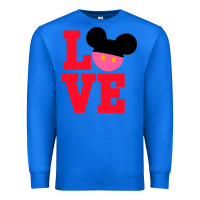True Royal Minnie Mouse Premium Sweatshirt - CowhideDigitalArt