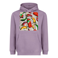 Lavender mexican chili and pepper seamless pattern Heavyweight Hoodie - BundleAndBundleShop