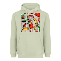 Matcha mexican chili and pepper seamless pattern Heavyweight Hoodie - BundleAndBundleShop