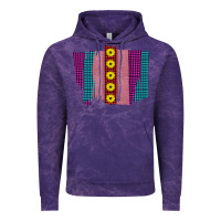 Cloud Purple Western Farm Life Sunflower Brush Strokes Vintage Hoodie - Bettercallsaul