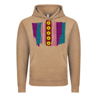 Vintage Coffee Western Farm Life Sunflower Brush Strokes Vintage Hoodie - Bettercallsaul