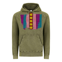 Vintage Olive Western Farm Life Sunflower Brush Strokes Vintage Hoodie - Bettercallsaul