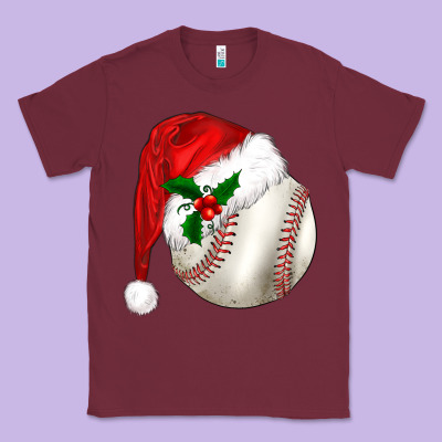 Christmas Sports Classic Tee Designed By Barkaloodesign