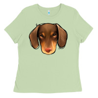 Matcha Dachshund Ladies Tee - Jasminsmagicworld