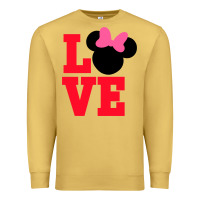 Antique Gold Minnie Mouse Premium Sweatshirt - CowhideDigitalArt