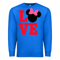 True Royal Minnie Mouse Premium Sweatshirt - CowhideDigitalArt