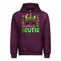 Mauve Wine shamrock cutie artiststas Urban Hoodie - Artiststas