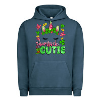 Pigment Midnight Navy shamrock cutie artiststas Urban Hoodie - Artiststas