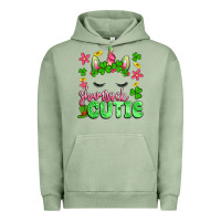 Pigment Oil Green shamrock cutie artiststas Urban Hoodie - Artiststas