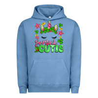 Pigment Pebble Blue shamrock cutie artiststas Urban Hoodie - Artiststas
