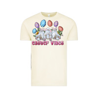 Vintage Arctic Easter Vibes with Bunny and Eggs Vintage Tee - RanaPortraitStore