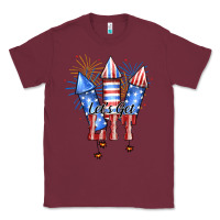 Burgundy Let’s Get Lıt Classic Tee - JahusDesignShop