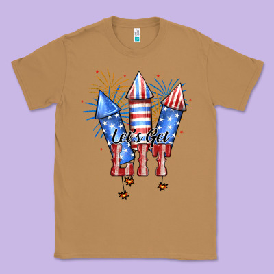 Let’s Get Lıt Classic Tee Designed By Jahusdesignshop