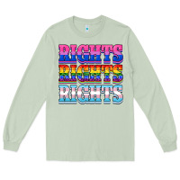 Matcha Rights rights rights Long Sleeve Tee - NancyCooperArtShop