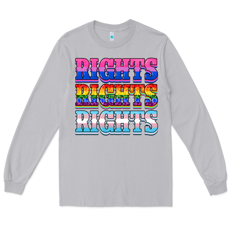 Rights Rights Rights Long Sleeve Tee by NancyCooperArtShop | Teevron