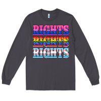 Smoke Rights rights rights Long Sleeve Tee - NancyCooperArtShop