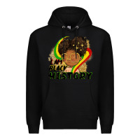 Black I am black history Premium Hoodie - FaDigitalArtStudio