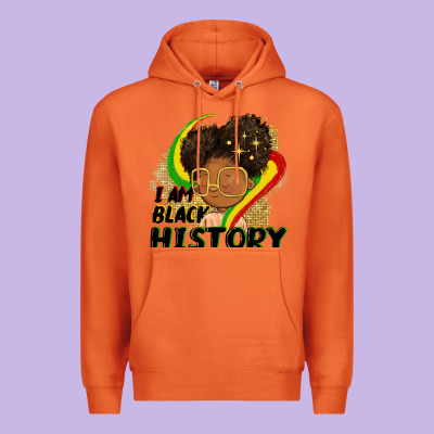 I Am Black History Premium Hoodie Designed By Fadigitalartstudio