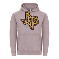 Vintage Zinc Western Texas Map Leopard Pattern Vintage Hoodie - Bettercallsaul